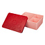 Blafre Brooddoos bloemen rood-roze - Blafre