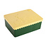 Blafre Lunch box bear dark green-yellow - Blafre