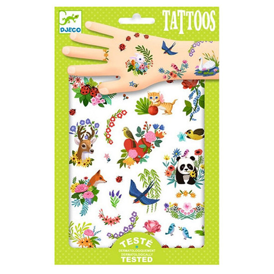 Djeco Tattoos Happy Spring - Djeco +3jr