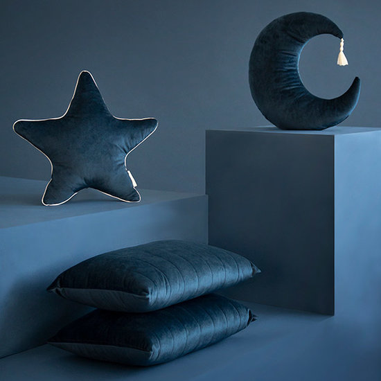 Nobodinoz Star cushion Aristote Night Blue Nobodinoz