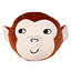 Nobodinoz tipi en accessoires Cushion Monkey Wild Brown Nobodinoz