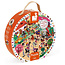 Janod Observation puzzle Galloping horses - Janod 208pcs