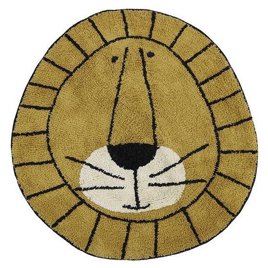 Tapis Petit Tapijt Lion 100 x 100 cm - Tapis Petit