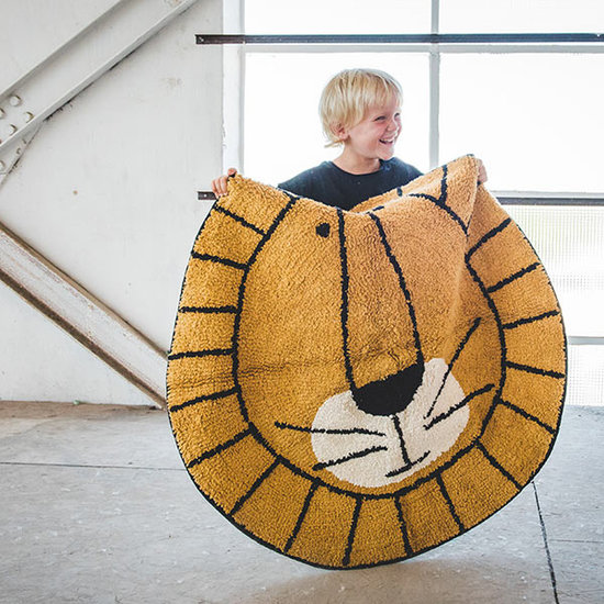 Tapis Petit Teppich Lion 100 x 100 cm - Tapis Petit