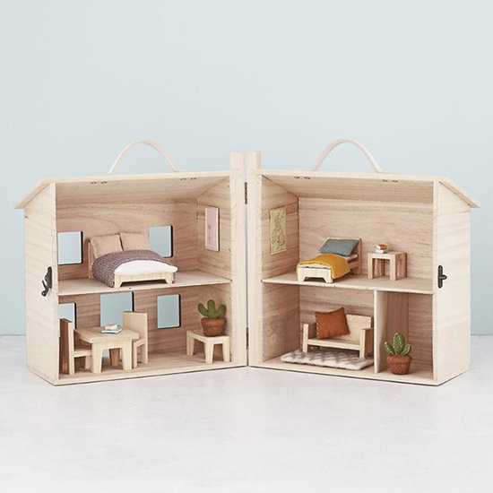 Olli Ella Puppenhaus Schlafzimmer Einzelbett - Olli Ella