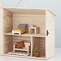 Olli Ella Dollhouse bedroom single bed - Olli Ella