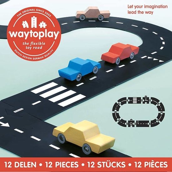 Waytoplay Waytoplay autobaan 12 delig - ringweg