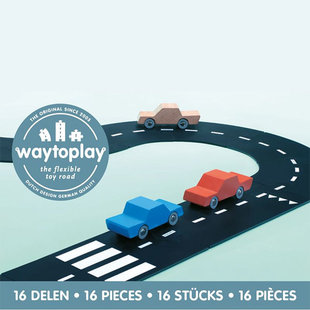 Waytoplay Straße - Autobahn 16 Teilig