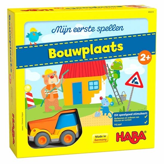 Haba Jeu - Mes premiers jeux – Au chantier - Haba