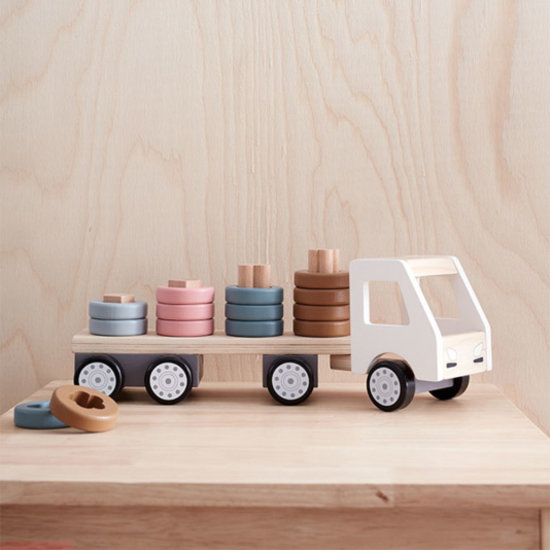 Kid's Concept Toy truck with rings Aiden - Kids Concept