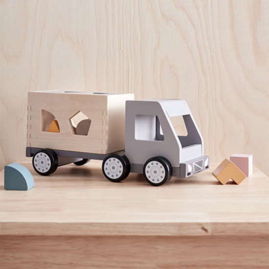 Kid's Concept Toy truck shape sorter Aiden - Kids Concept