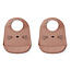 Liewood Lätzchen Tilda bib cat dark rose - Liewood