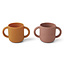 Liewood Gobelets Gene cup Cat dark rose - Liewood