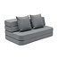 by KlipKlap by KlipKlap KK 3 Fold sofa bank blauw grijs