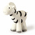 Tikiri Tikiri Badespielzeug mit Glocke Zebra