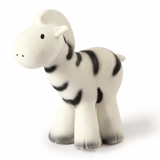 Tikiri Tikiri bath toy with bell zebra