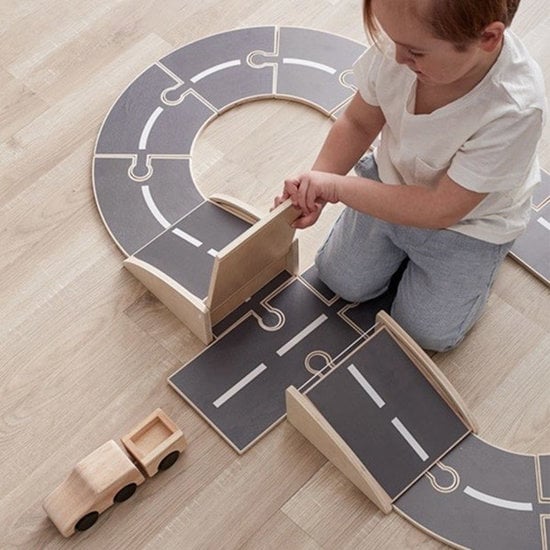 Kid's Concept Kids Concept Autobahn Aiden 18-Teilig