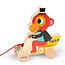 Janod speelgoed Pull along toy Circus monkey - Janod