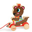 Janod speelgoed Pull along toy Circus bear - Janod