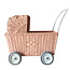 Olli Ella Olli Ella Strolley - Puppenwagen - Warenkorb rose