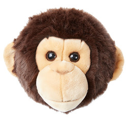 Animal head monkey Joe Bibib Wild and Soft