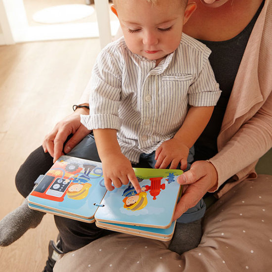 Haba Livre en bois pour bébé Pompiers - Haba