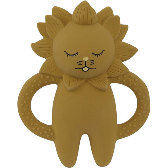 Konges Slojd Teether Lion mustard - Konges Sløjd