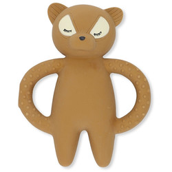 Teether Racoon caramel brown - Konges Sløjd