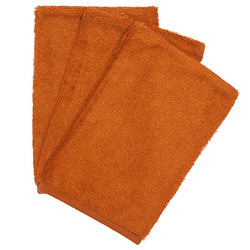 Washcloths Inca rust 3-pack - Timboo