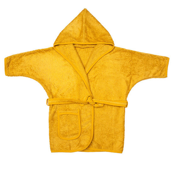 Timboo Bathrobe Ocher 2-4 years - Timboo