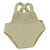 Olli Ella Olli Ella Dinkum doll romper Sage green