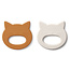 Liewood Beißring Cat mustard - sandy 2T - Liewood