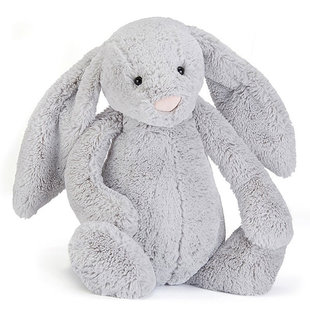 Kuscheltier Bashful Bunny Silver Large - Jellycat