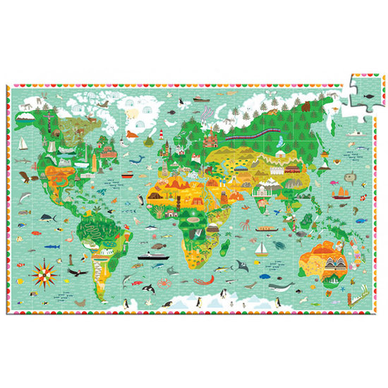 Djeco Djeco puzzle Around the world 200pcs