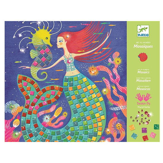 Djeco Mosaics The mermaid's song +7 yrs - Djeco