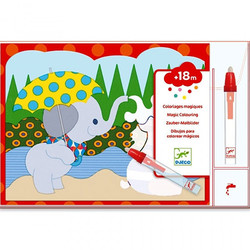 Magic colouring Hidden outside - Djeco