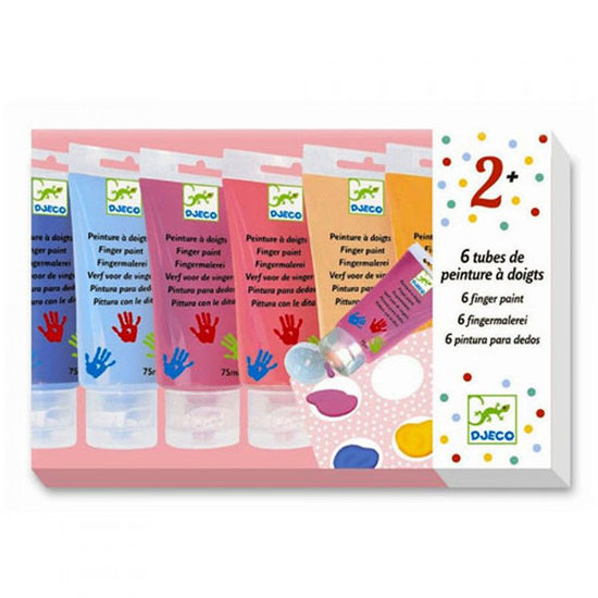 Djeco Fingerfarbe sweet 6 Tuben - Djeco