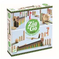 Djeco Zig & Go kettingreactie spel 27st