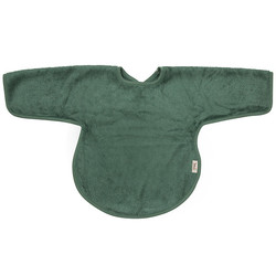 Bib with sleeves Aspen green 36x34cm - Timboo