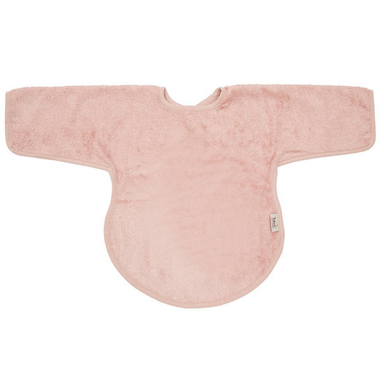 Timboo Bib with sleeves Misty rose 36x34cm - Timboo