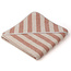 Liewood Kapuzenhandtuch Louie Stripe Rose - Liewood