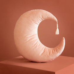 Cushion Pierrot Moon Bloom Pink - Nobodinoz