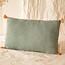 Nobodinoz tipi en accessoires Coussin Sublim Toffee Sweet Dots-Green Nobodinoz