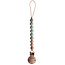 Mushie Mushie pacifier clip Cleo - sage and wood