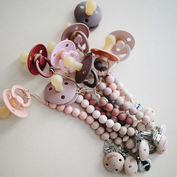 mushie pacifier clips