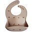 Mushie Mushie silicone bib Brown Safari