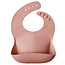Mushie Mushie silicone slabbetje Peach Terrazzo