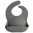 Mushie Mushie silicone bib Silver Sage