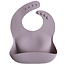 Mushie Mushie silicone slabbetje Pale Mauve