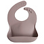 Mushie Mushie silicone slabbetje Warm Taupe